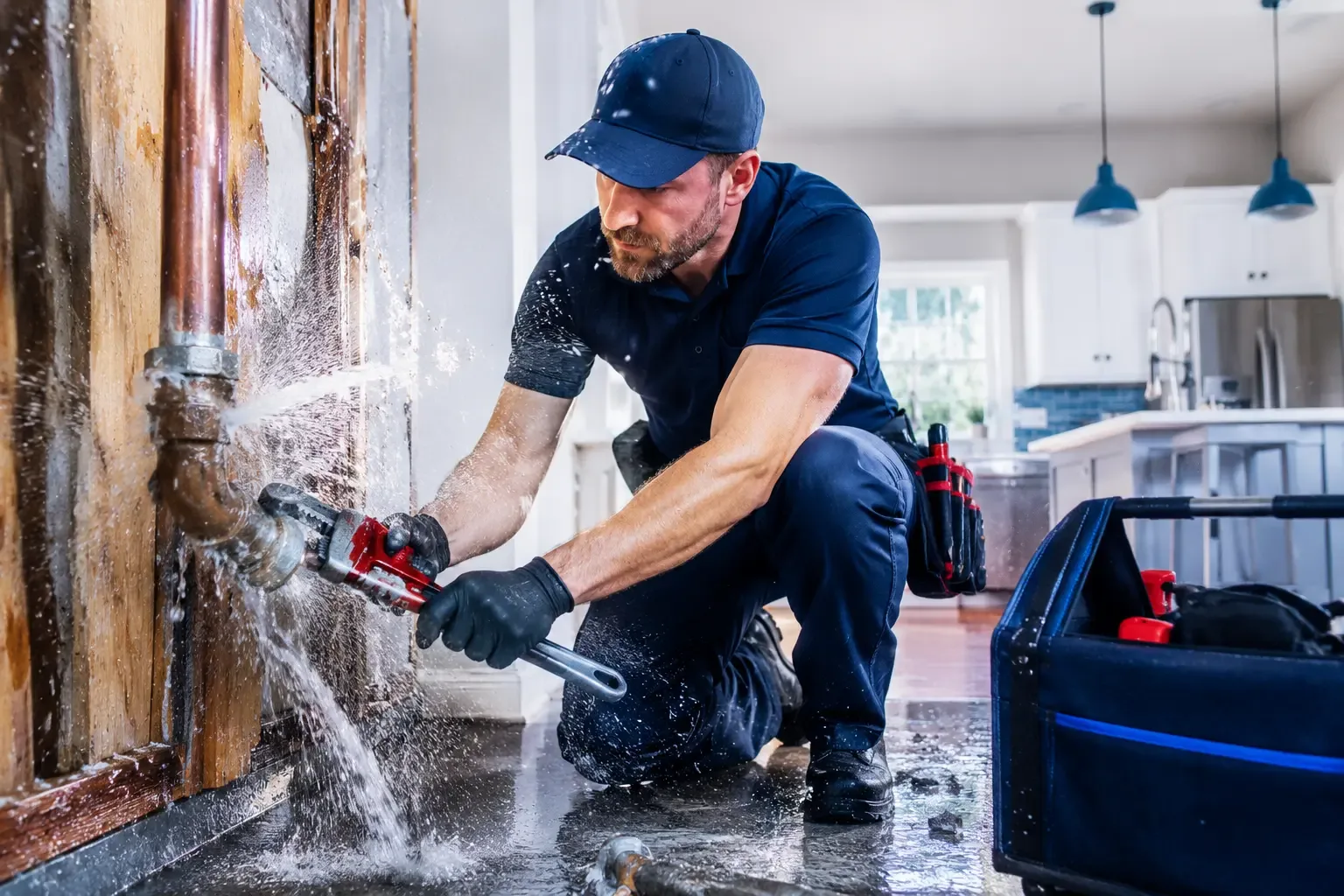 Local emergency pipe repair professionals in Woodbine, KS